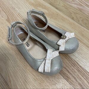 Michael Michael Kors Bow Flats Sz 9 Kids Girls